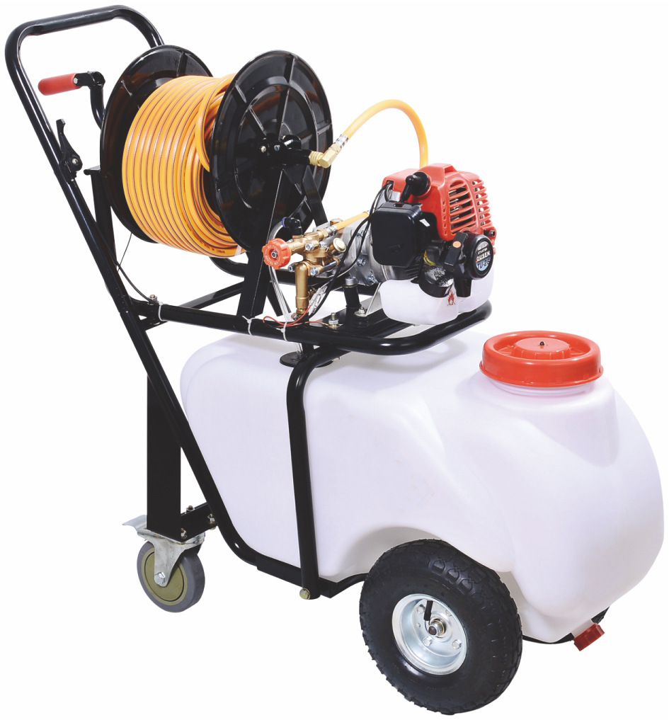 50L Cart-type Gasoline Engine Electric Sprayer Two-stroke Four-stroke High-pressure Orchard Spraying and Disinfection Machine
